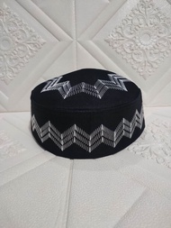 Peci solmet peci uje peci bordir / peci hitam / kopiah songkok / kopiah hitam / peci malasya / uje l