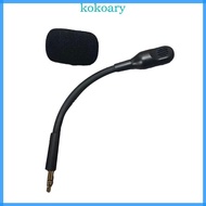 KOK Gaming Headset Microphone Detachable Headphones Mic Boom for Barracuda