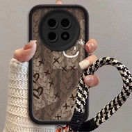 keep smile Casing for Realme 12 5G Realme 12X 5G Realme NARZO 70X 5G Realme C65 5G Realme NARZO N65 