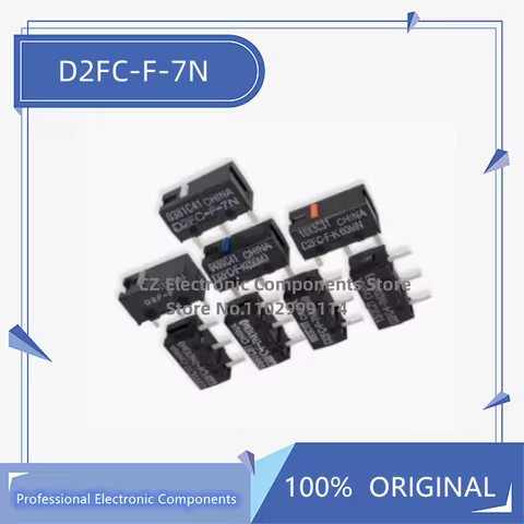 10PCS/LOT D2FC-F-7N G903 G102 G304 D2FC-F-7N(10M) D2FC-F-7N(20M) D2FC-F-7N(20M)(OF) Mouse micro swit
