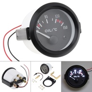 Universal 2 Inch Car Oil Temp Temperature Gauge Meter 52mm 12V 50-150 Celsius LED Electrical with Te