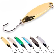 [TTFF] Diagonal Cut Sequins Single Hook Colorful 1.5g/2.5g/3.5g Lure Horse Mouth Sequins Metal Iron 