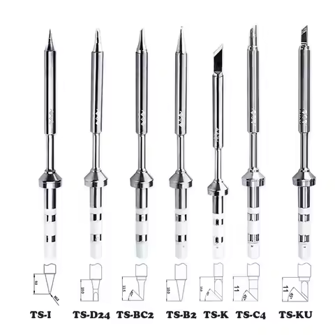 1pc TS101/TS100/T85 Soldering Iron Tips Replacement Various Models Of Tip Electric Soldering Iron Ti