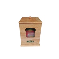 Wooden Bread Bin Bread Storage Container (A)