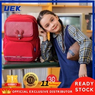 Ergonomic School Bag _ UEK New British Series- Red