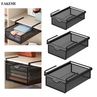 FAKEME Underwear and Sock Organizer under Shelf Basket Multipurpose under Desk Drawer Organizer for 