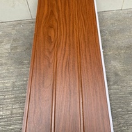 👍 Plafon PVC Motif serat kayu coklat tua Doff 30002