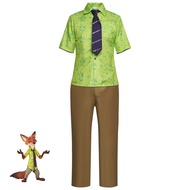 Zootopia cosplay Fox Nick Cosplay Costume Halloween Stage Outfit