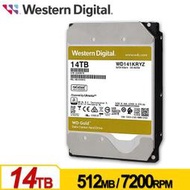 WD 金標 14TB 3.5吋 SATA 企業級硬碟 WD142KRYZ