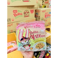 NEW DATE - Lot of 5 packs - Samyang Cream Dry Noodles/ Samyang Cream Carbonara / Samyang Cream Noodl