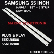 SAMSUNG BACKLIGHT 55 INC 55KU6500 55KU6900 BL LED TV LIGHT 55KU IN