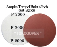 AMPLAS TEMPEL 4 INCH BULAT GRIT 2000 - 1PC