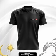 HSBC Bank T Shirt I Malaysia Bank T-Shirt  IPremium Quality T Shirt Ready Stock