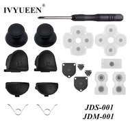 IVYUEEN R2 L2 L1 R1 Trigger Buttons Mod Kit for PS5 PlayStation 4 PS4 Pro Slim Controller JDS-040 JDS-001 Analog Stick Caps