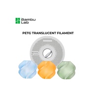 Bambu Lab |PETG Translucent 3D Printer Filament | 3D Printing Bambu Lab Creality Elegoo Filaments