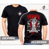 KAOS TERATE | KAOS PSHT | KAOS PERGURUAN | KAOS TERATE MERAH UNISEX KAOS SH BIG SIZE M-6XL LD 140 Ka