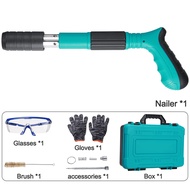 Steel Nails Rivet Tool Wire Slotting Device Tool Power Tools Low Noise Installation Home DIY Labor-saving Tool With Box