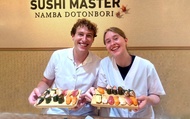 Osaka: Let’s be a Sushi Master in Namba! Same-day bookings welcome!
