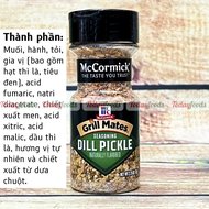 Gia vị MCCORMICK Grill Mates Seasoning (Mỹ) (Gia vị ăn kiêng) (0 Calo)