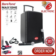 Speaker Portable Baretone Max 10HE MAX10HE 10" Speaker Bareton