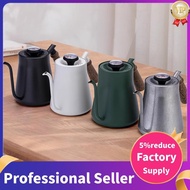 Wooden Handle Hand Brewing Kettle Home Narrow Mouth Kettle Drip Coffee Hand Brewing Kettle