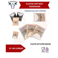 OPP PLASTIC BREAD HAND MADE MOTIF 13X15/ 7X7/ 10x10 BANTENG Plastic Bag OPP Bag Plastic Packaging
