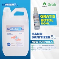 Hand Sanitizer 5 liter 1 liter Cair Gel - Sebersih