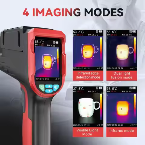 Noyafa NF-521 Infrared Thermal Camera Floor Heating Detector Temperature Imaging Imager 2000 Pixels 