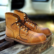 Goody Craft Retro Short Boots 8111 Paratrooper Boots Men Waterproof Anti-slip Motorcycle Boots