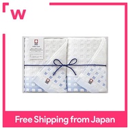 Maruma Towel Gift Imabari Towel Face Towel 2-Pack Aomi Made in Japan Imabari Gift Gift Gift Birthday Moving Gift 0080310200