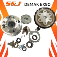 DEMAK EX90 EX 90 AUTO CLUTCH OUTER COMP SET CLUTCH GEAR 69T WITH SMALL KIT