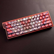 Former/Walker x87 Olron Side Engraved Keycap PBT Keyboard Beauty/Garshi atk68 Wolf win Spider 60 Mag