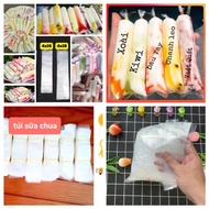 500g - 1000g Plastic yogurt bags sized 4x16, 4x18, 5x14, 5x16 to make beautiful ice cream of all siz