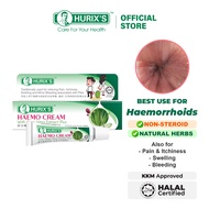 HURIX'S Haemo Cream (with Aloe Vera Extract Plus) - Buasir - Sakit - Gatal - Bengkak - Hemorrhoids -