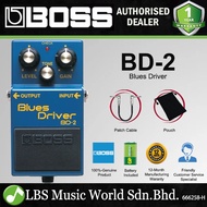 Boss BD-2 Blues Driver Guitar Effects Pedal (BD2 / BD 2)