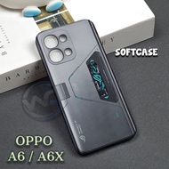 W43 Softcase OPPO A6 / A6x / A6 PRO | Anti-impact and Fade Case Elegant Pro Camera Case | Rog