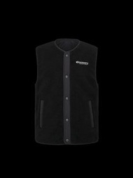 【吉米.tw】韓國代購 Discovery 黑色 雙面絎縫抓絨背心 冬季 保暖 男女款 NOV+