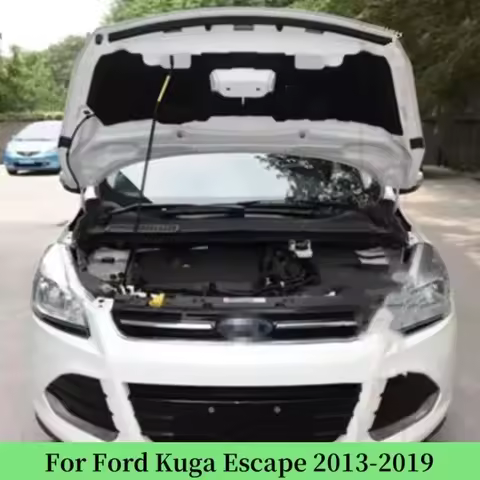Car Engine Hood Pad Heat Insulation Cotton Fireproof Cover Sound Accessories For Ford Kuga Escape C5
