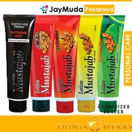 Dunia Herbs Mustajab Losyen 130ml Losyen Pembakar Lemak Ginger Lime Ginger Super Hot Extreme Hot