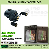 Lynx Bearing Bullzen Zantetsu CX 15 ceramic stainless steel fishing baitcasting spool reel bearing