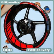 Full 21/18 Inch's For Triumph Reflective Motorcycle Wheel Stickers Hub Decal Rim Stripe (PVC Motorcy