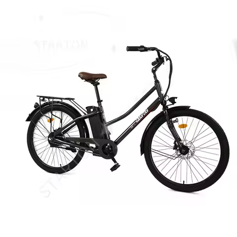 City Cycling Electric City Bicycle 250W E-bike 26 Inch Electric City Cycle