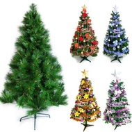 [特價]【摩達客】台灣製6尺特級綠松針葉聖誕樹 (+飾品組)(不含燈)飾品組-紅金色系