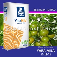 Baja Buah Limau YARAMILA 13-13-21 Baja Penggalak Buah Limau