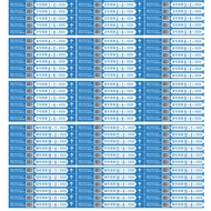 Cainiao Inn Shelf Number Barcode Sticker Express Supermarket Material Package Shelf Number Cainiao I