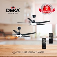 DEKA V5 Ceiling Fan With 22W LED Light &amp; Remote Control  (Twin Pack)