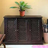 【吉迪市100%全柚木家具】HY135A 柚木三門收納櫃 / 鞋櫃