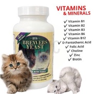 🔥Hot food animal🔥Vitamin Bulu Kucing Anjing Brewers (1 Tablet) Premium Brewer Yeast ORIGINAL Repack 