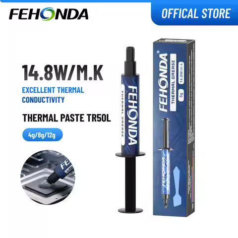 FEHONDA TR50L 14.8W/m.K Thermal Grease High Conductivity Thermal Paste for GPU CPU PS4 High Performa