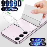 Samsung Galaxy S24 S23 Ultra S20 S21 S22 Plus Full Cover Back Hydrogel Screen Protector Film